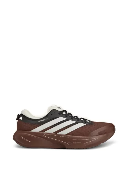 Top Adidas cu imagine alergare maro