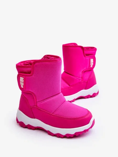 Зимни обувки за сняг Big Star Shoes розово