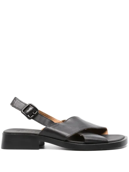 Sandale Camper din piele slingback negru