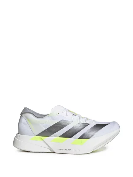 Sneakerși Adidas Adizero din piele zdrențuiți maro