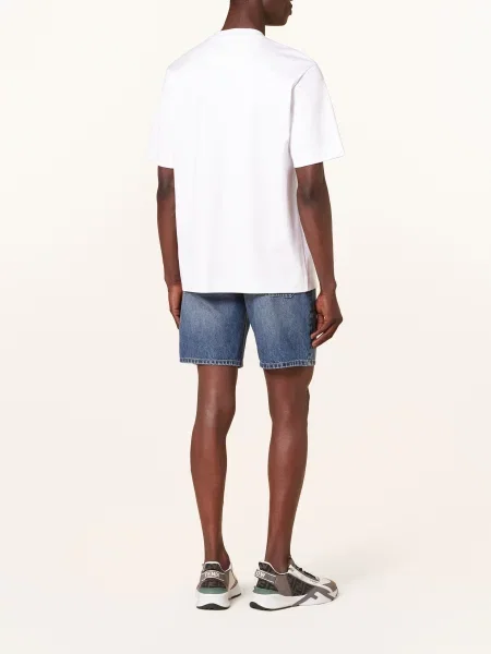 Fendi T-Shirt weiss biała