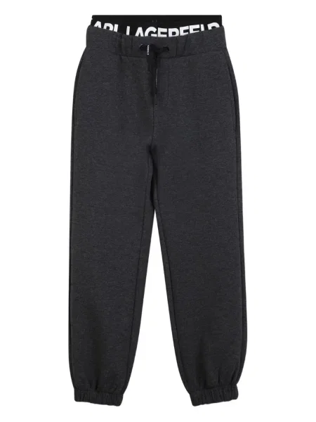 Joggery dziecięce Karl Lagerfeld szare