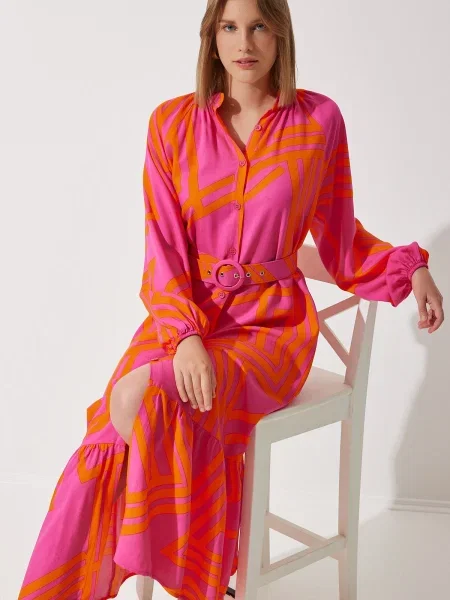 Rochie Happiness İstanbul de costum portocaliu