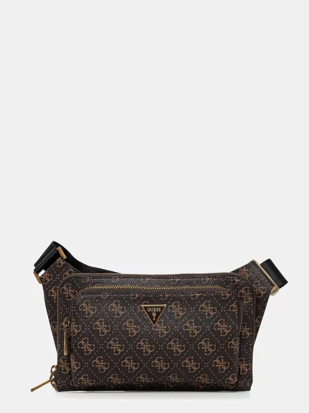 Чанта за кръст Guess кафяво