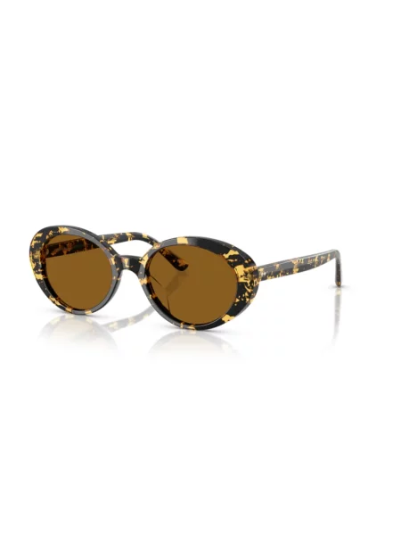 Okulary przeciwsłoneczne Oliver Peoples brązowe
