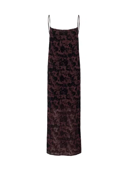 Gestuz rochie maxi drept negru
