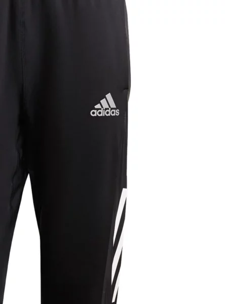 Legginsy Adidas z nadrukiem frotte retro zielone