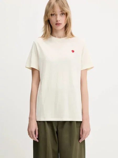 Fjallraven t-shirt Hemp Blend T-shirt beżowy