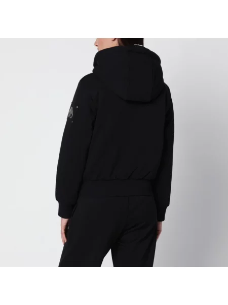 Bluza z kapturem Moose Knuckles klasyczna czarna