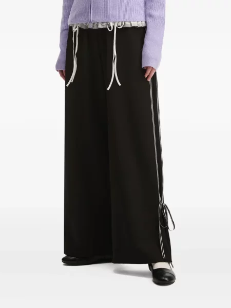 Pantaloni B+ab cu dungi negru