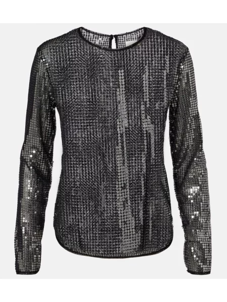 Top Isabel Marant argintiu