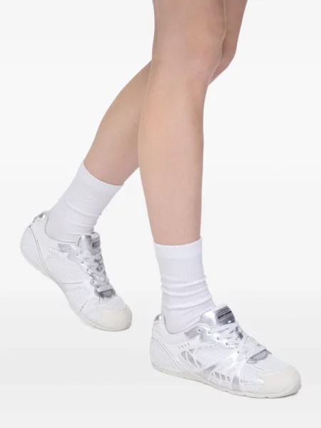 Sneakerși Marc Jacobs plasă alb