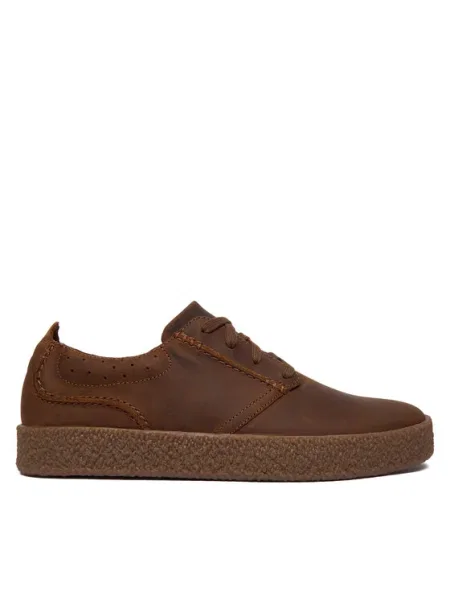 Sneakerși Clarks maro