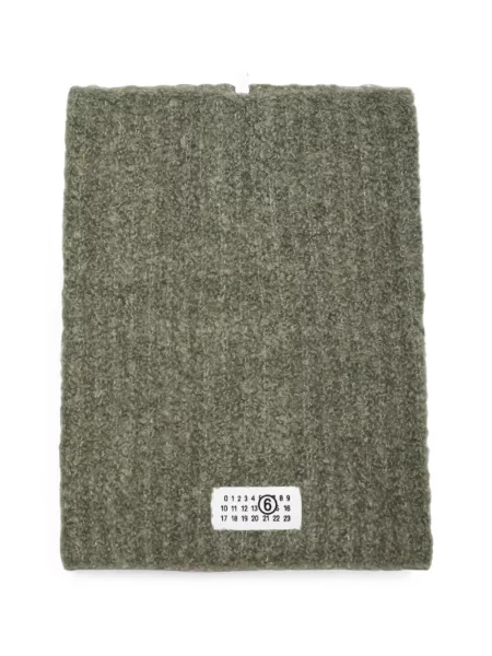 Bouclé fular Mm6 Maison Margiela verde