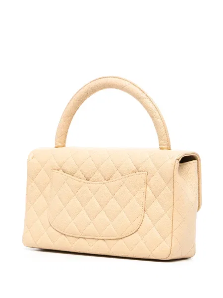 Klasický top Chanel Pre-owned hnědý