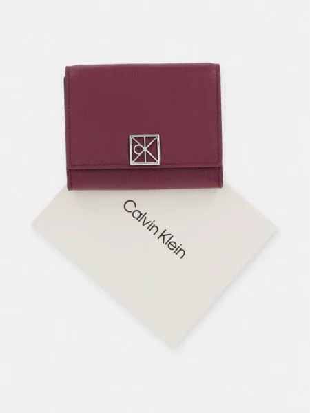 Bőr farmerek Calvin Klein piros