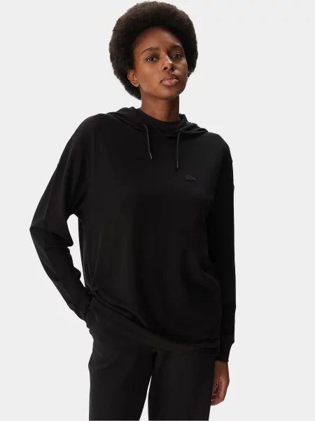Худі Lacoste ліоцелл чорний
