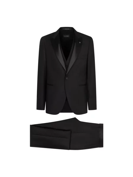 Garnitur Tagliatore wełniany czarny
