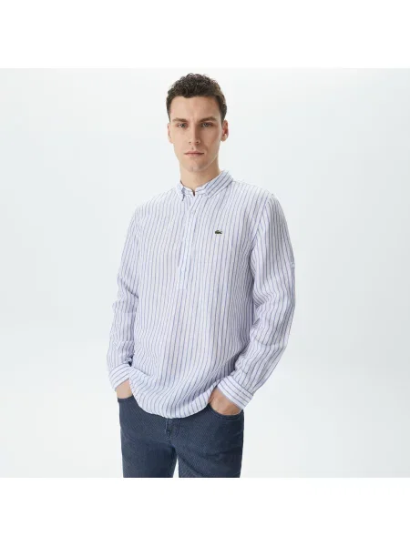 Lacoste сорочка чоловіча Regular Fit блакитна