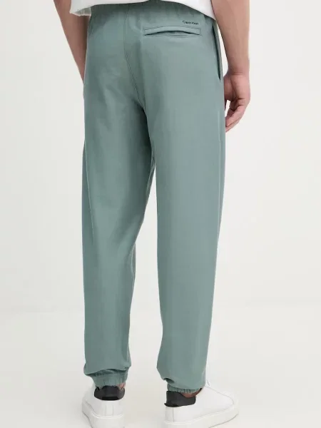 Calvin Klein Jeans spodnie dresowe zielony