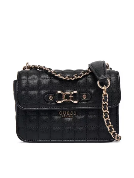 Guess Ročna torba Nadira Mini črna