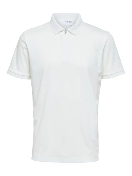 SELECTED Tricou SLHFave' alb