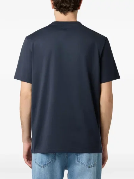 Tricou Tod's din jerseu albastru