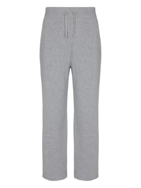 Vlněné kalhoty Balmain šedé