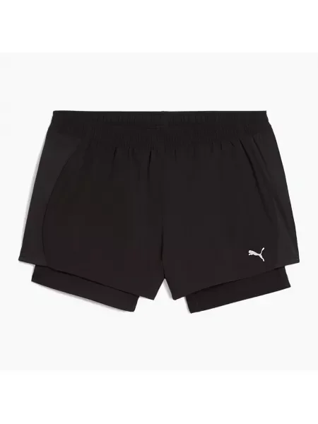 Pantaloni scurți de alergare pentru femei PUMA Run Velocity 3" puma black negru