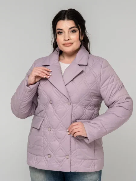 Демісезонна куртка All Posa рожевий