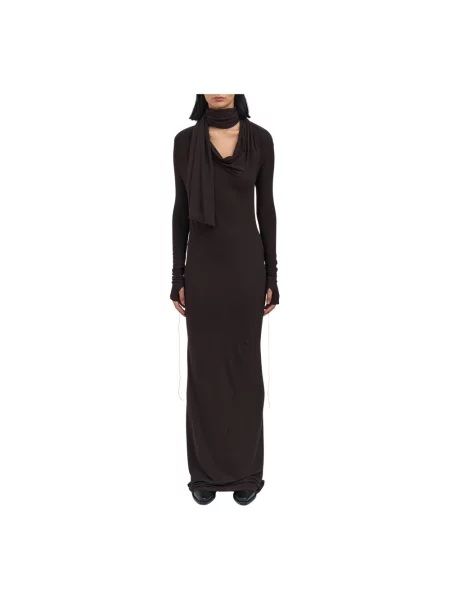 Maksi sukienka maxi Andrea Ya'aqov brązowa