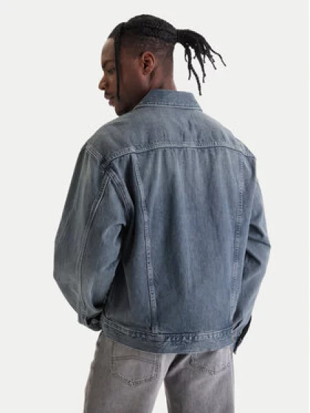 Jeansová bunda Calvin Klein Jeans šedá