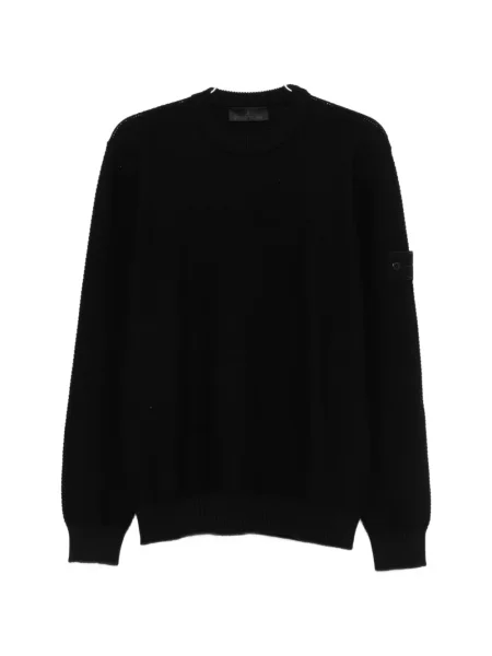 Pulover Stone Island cu strasuri negru