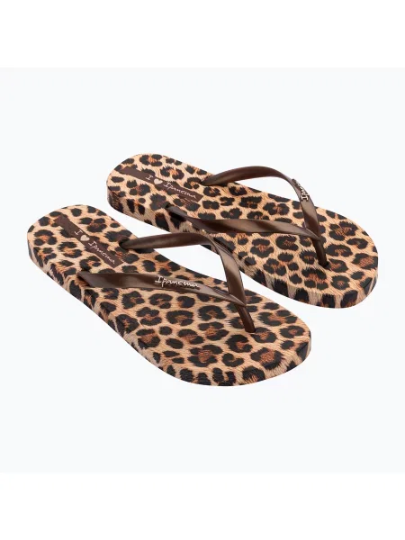 Дамски джапанки Ipanema Animal Print beige/bronze/bronze бежово