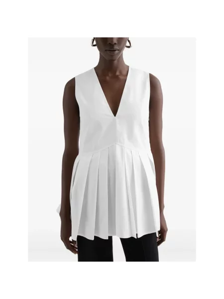 Top Jil Sander biały