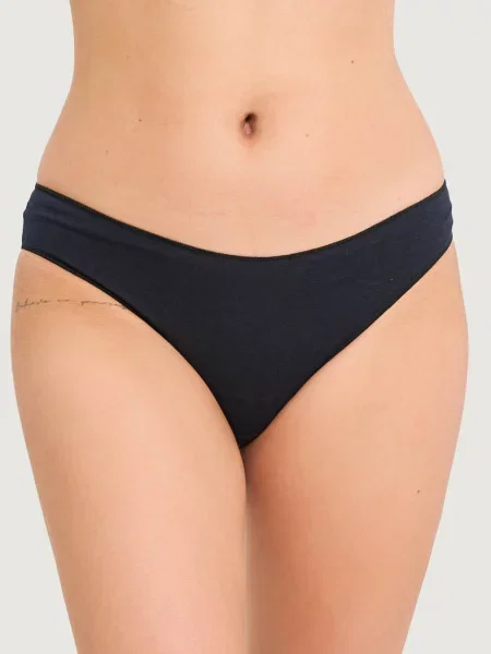 Базовые трусики чорні