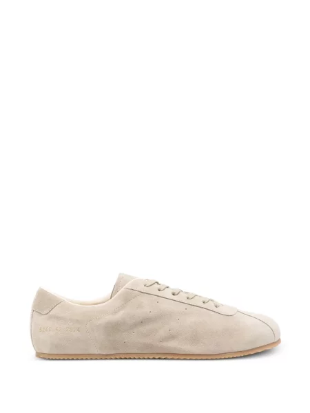 Sneakerși Common Projects cu șireturi din dantelă gri