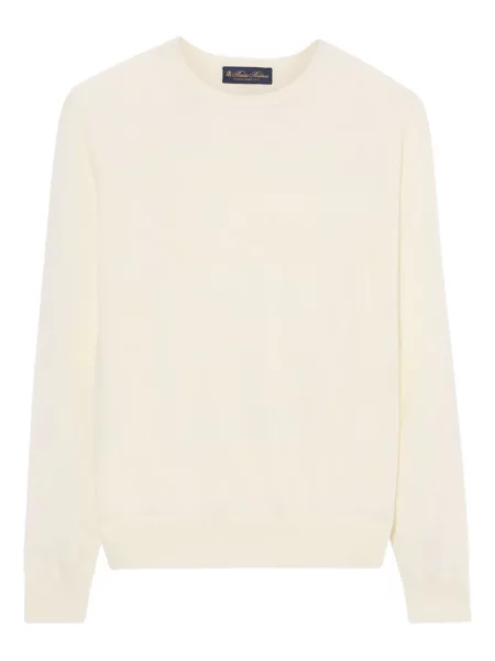 Pulover Brooks Brothers de lână cu decolteu rotund