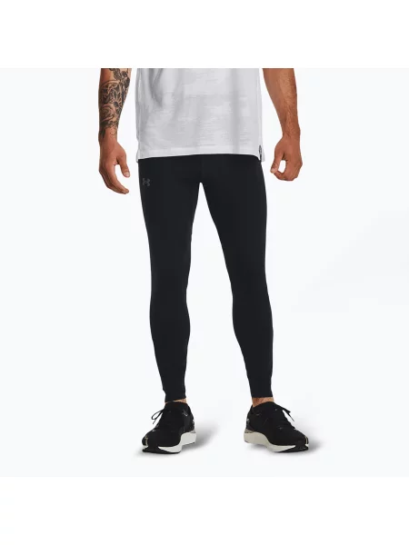 Legginsy do biegania Under Armour Qualifier Elite black/steel/reflective czarne