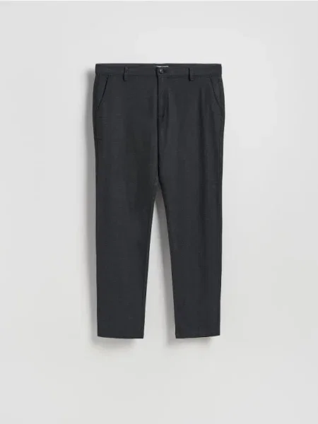 Reserved Pantaloni chino slim fit negru