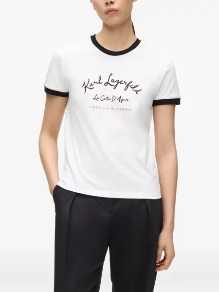 Tricou Karl Lagerfeld alb