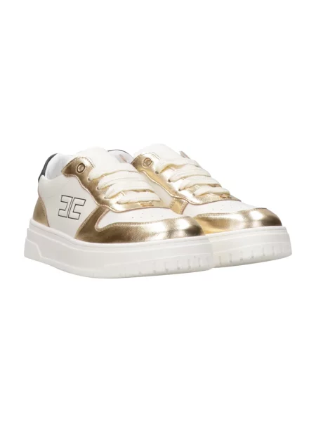 Sneakersy Elisabetta Franchi białe
