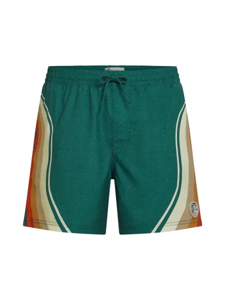 O'NEILL Plavecké šortky / koňaková / mokka / zelená béžová