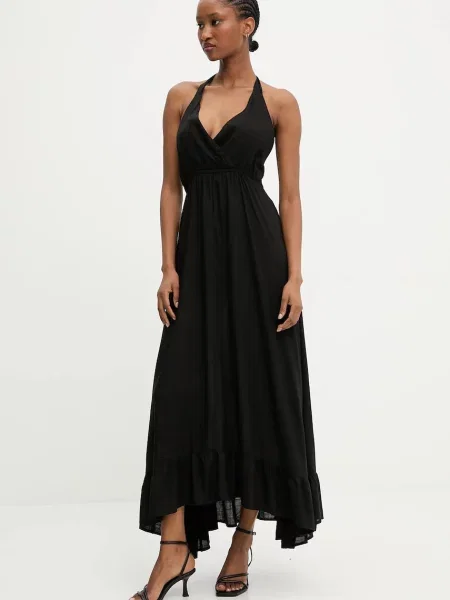 Сукня Answear.LAB maxi розкльошена чорний