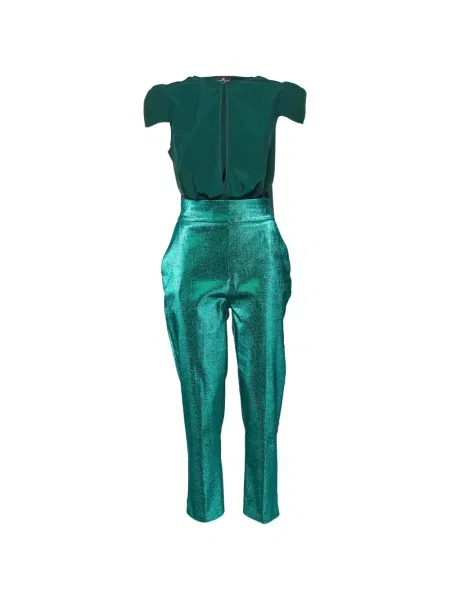 Pantaloni Elisabetta Franchi verde