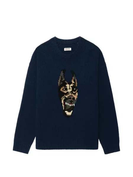 Pulover Zadig&voltaire de lână albastru
