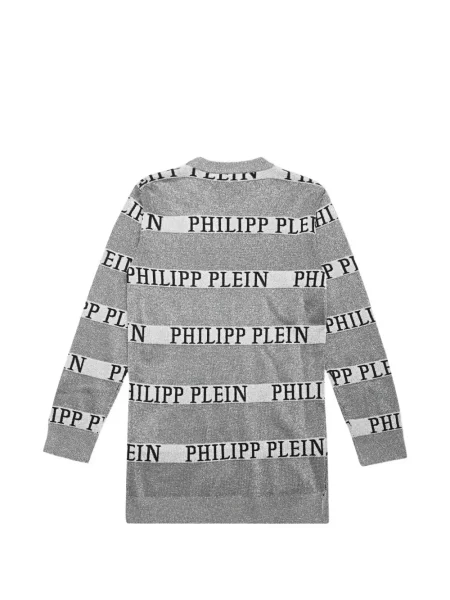 Sukienka dziecięca Philipp Plein szara