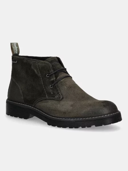 Велурени боти Barbour Maxwell мъжки зелено
