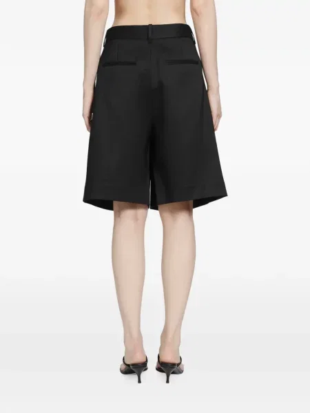 Pantaloni scurți Khaite negru