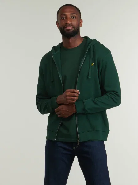 Kapucnis dzseki Lyle & Scott zöld